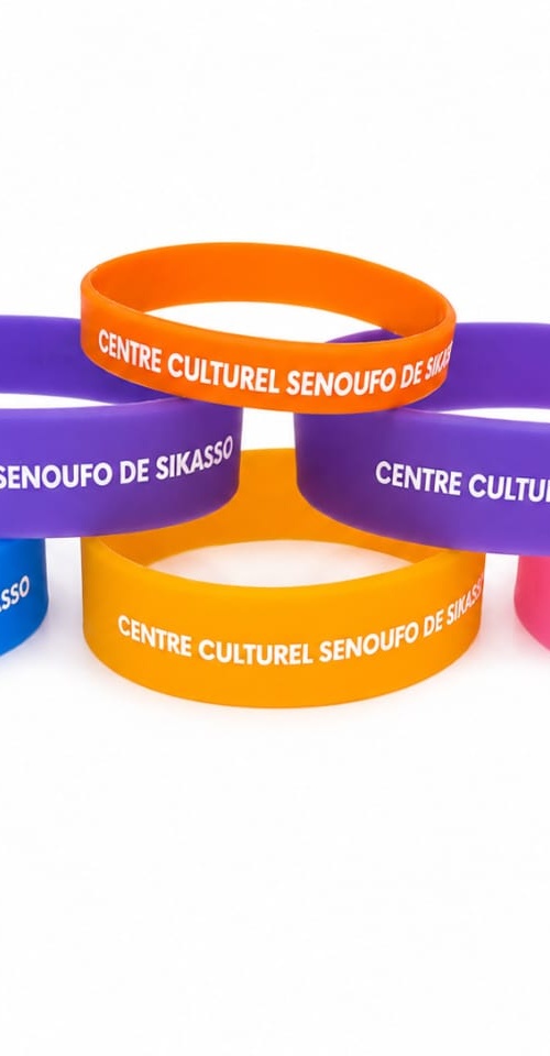 Bracelet en silicone